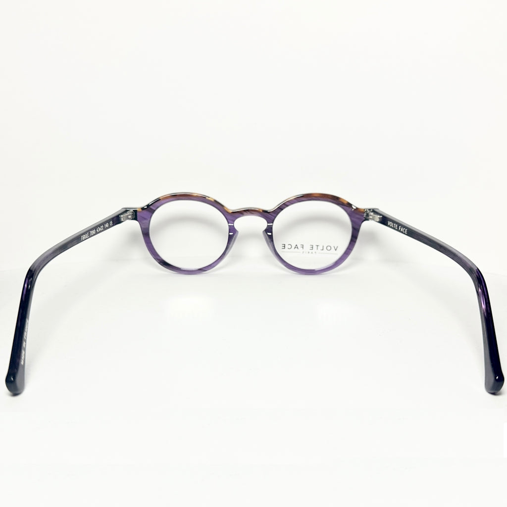VOLTE FACE FIBULE 7090 Women's Eyeglasses Frames in Purple - Authentic New