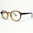 VOLTE FACE FIBULE 9070 Women's Eyeglasses Frames in Brown/Purple - Authentic New