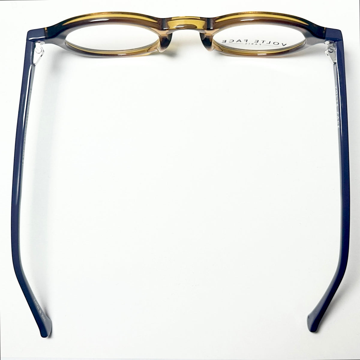 VOLTE FACE FIBULE 9070 Women's Eyeglasses Frames in Brown/Purple - Authentic New