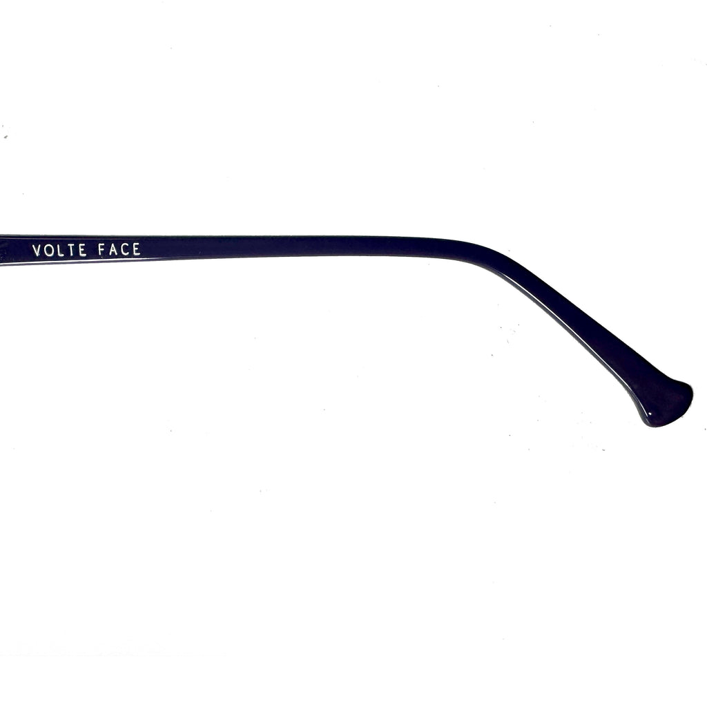 VOLTE FACE FIBULE 9070 Women's Eyeglasses Frames in Brown/Purple - Authentic New