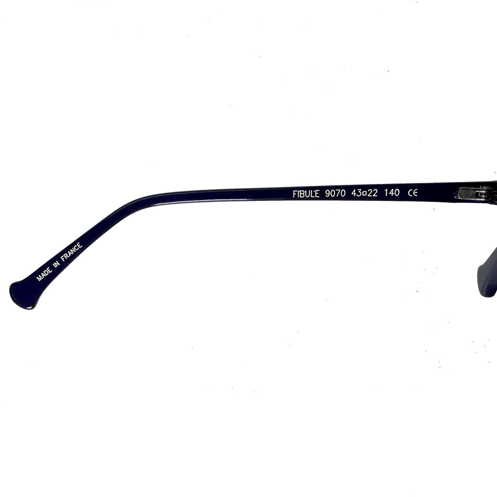 VOLTE FACE FIBULE 9070 Women's Eyeglasses Frames in Brown/Purple - Authentic New