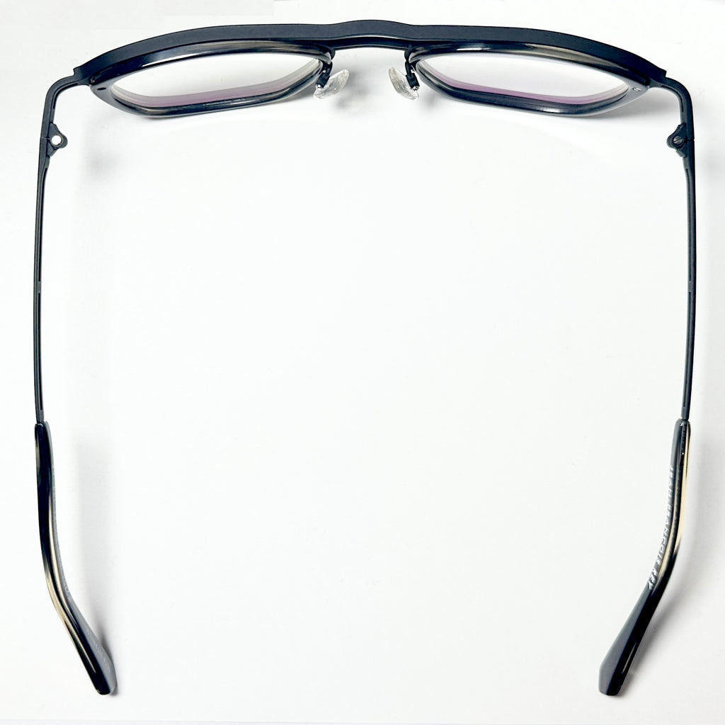 JF Rey JF2753 0005 Men's Eyeglasses Frames in Black/Black Horn - Authentic New
