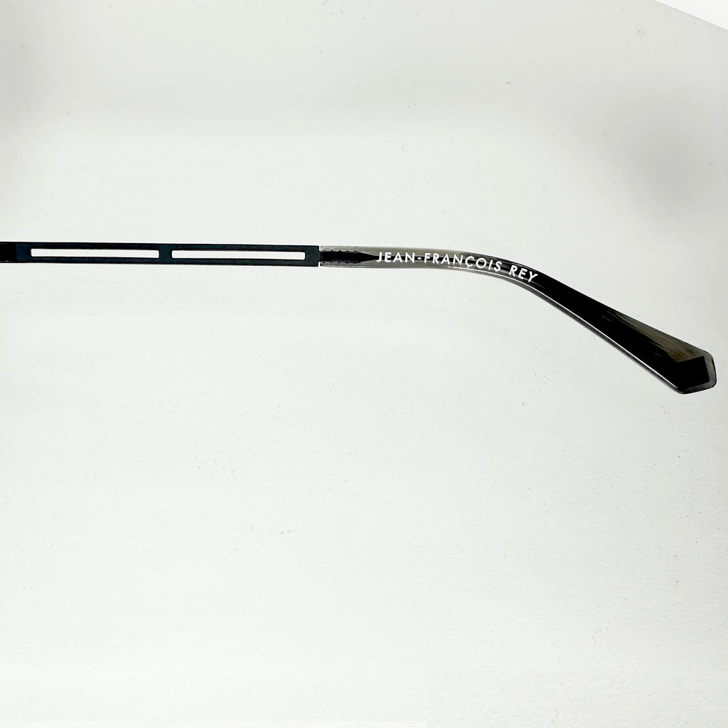 JF Rey JF2753 0005 Men's Eyeglasses Frames in Black/Black Horn - Authentic New