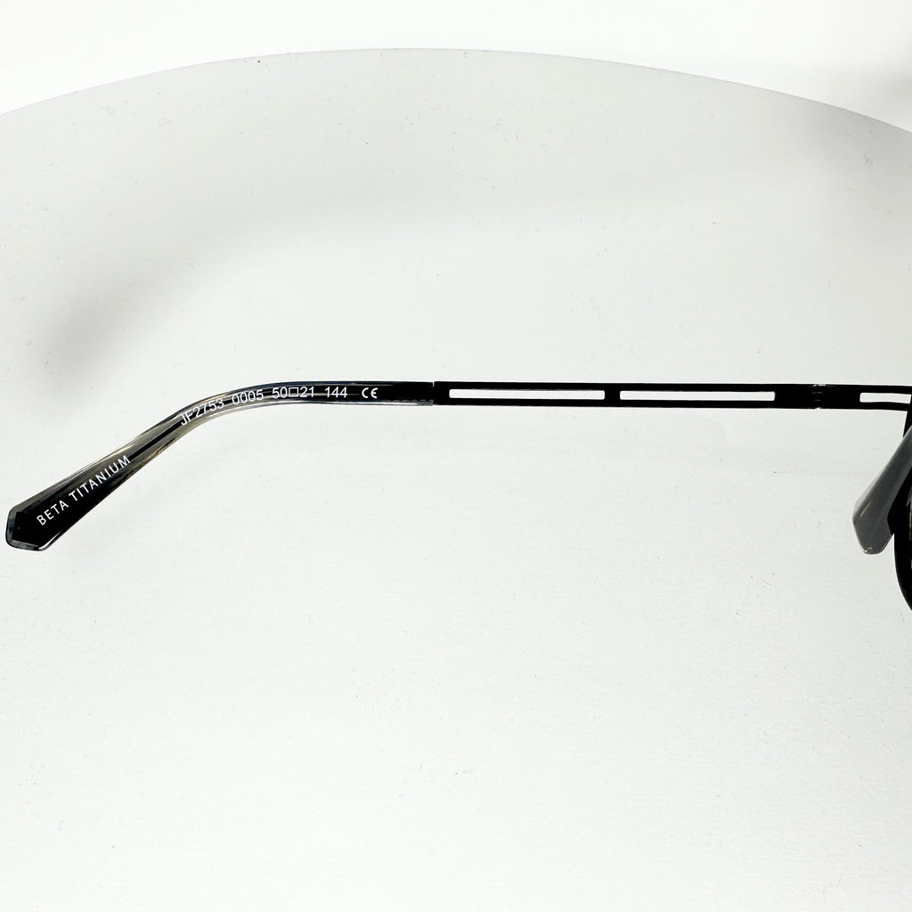 JF Rey JF2753 0005 Men's Eyeglasses Frames in Black/Black Horn - Authentic New