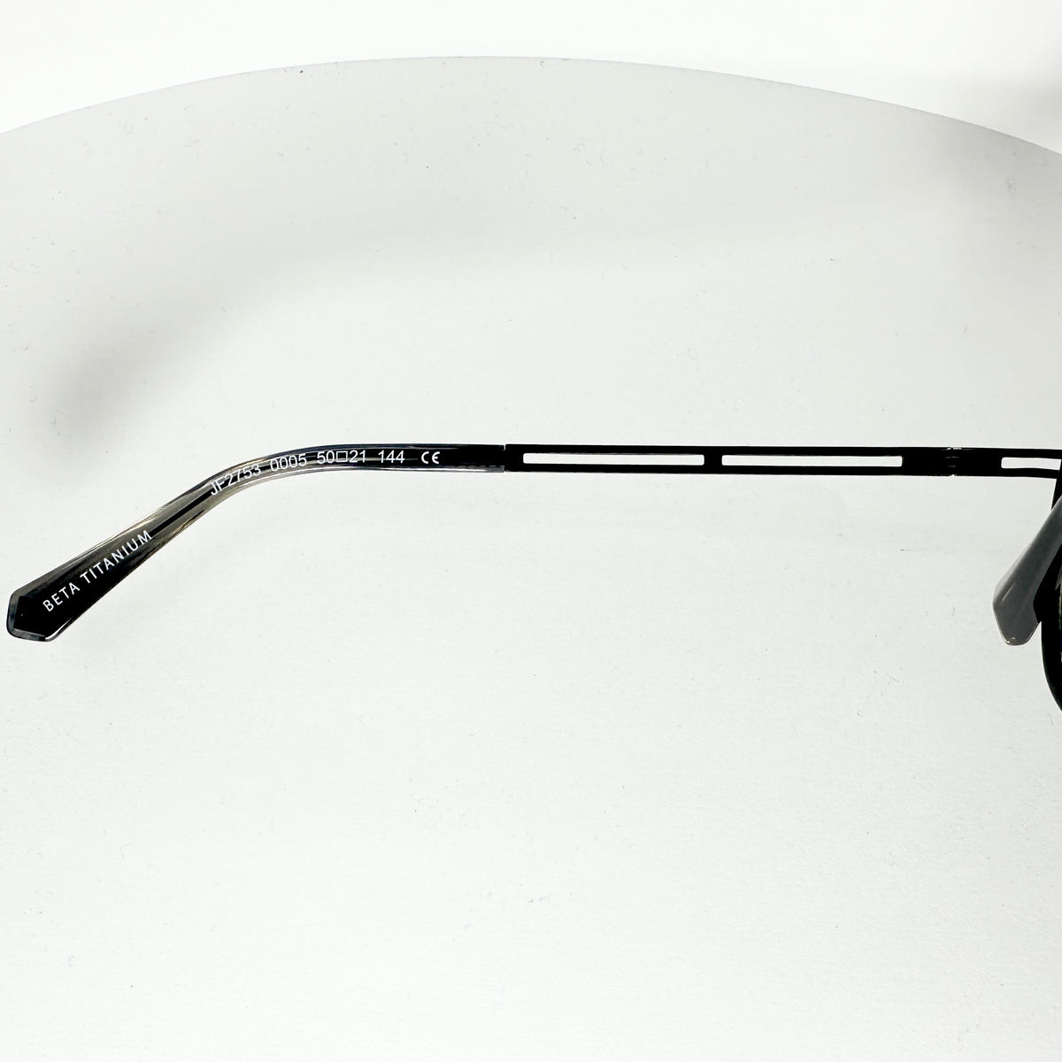 JF Rey JF2753 0005 Men's Eyeglasses Frames in Black/Black Horn - Authentic New