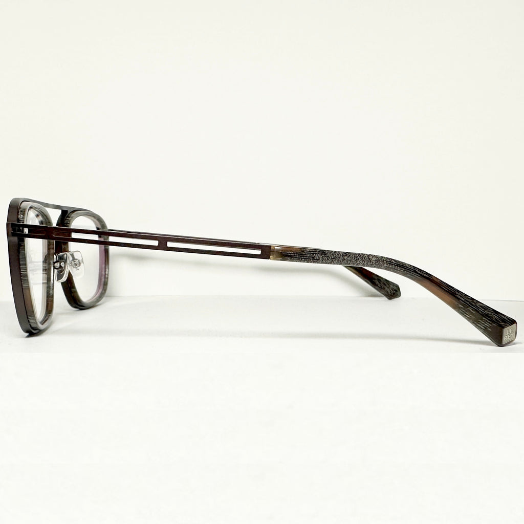 JF Rey JF2753 9099 Eyeglasses Frames in Brown/Grown Horn - Authentic New
