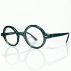 FRANCOIS PINTON CORBU GG Round Eyeglasses Frames in Green -  Authentic New