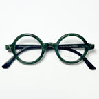 FRANCOIS PINTON CORBU GG Round Eyeglasses Frames in Green -  Authentic New