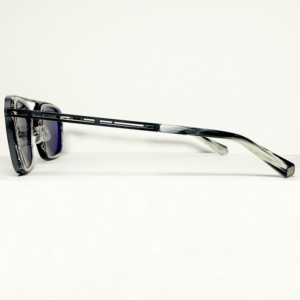 JF Rey JF2753 0515 Men's Sunglasses Frames in Gun/Grey Horn - Authentic New