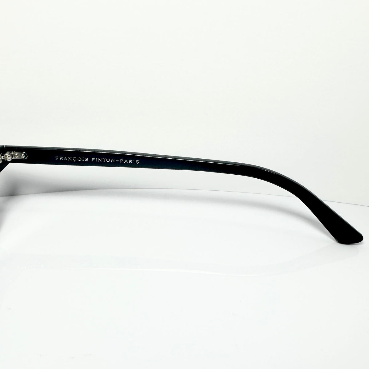 FRANCOIS PINTON CORBU Ni Round Eyeglasses Frames in Black -  Authentic New