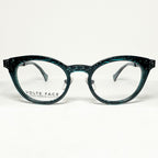 VOLTE FACE FIDJI 2500 Women's Eyeglasses Frames in Turquoise/Gun - Authentic New