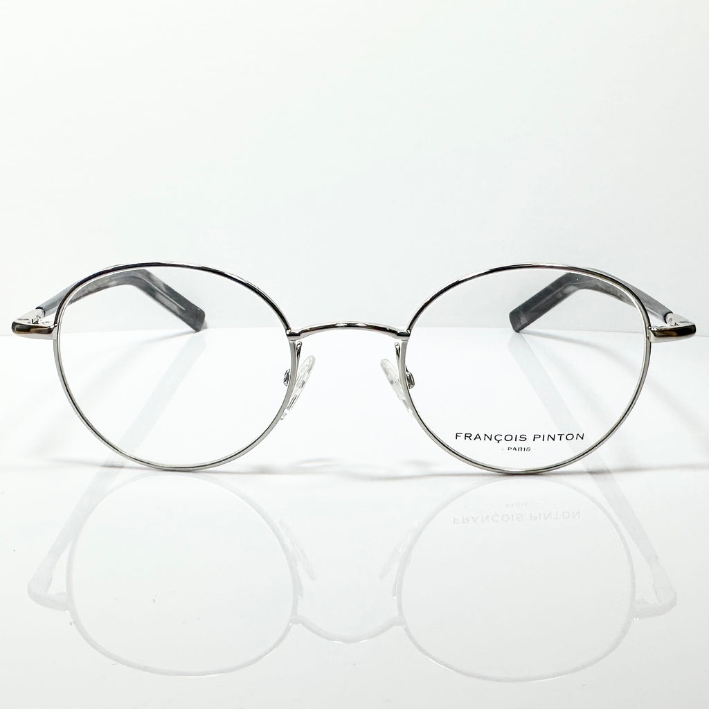 FRANCOIS PINTON HERITAGE3 IN  Eyeglasses Frames in Silver -  Authentic New