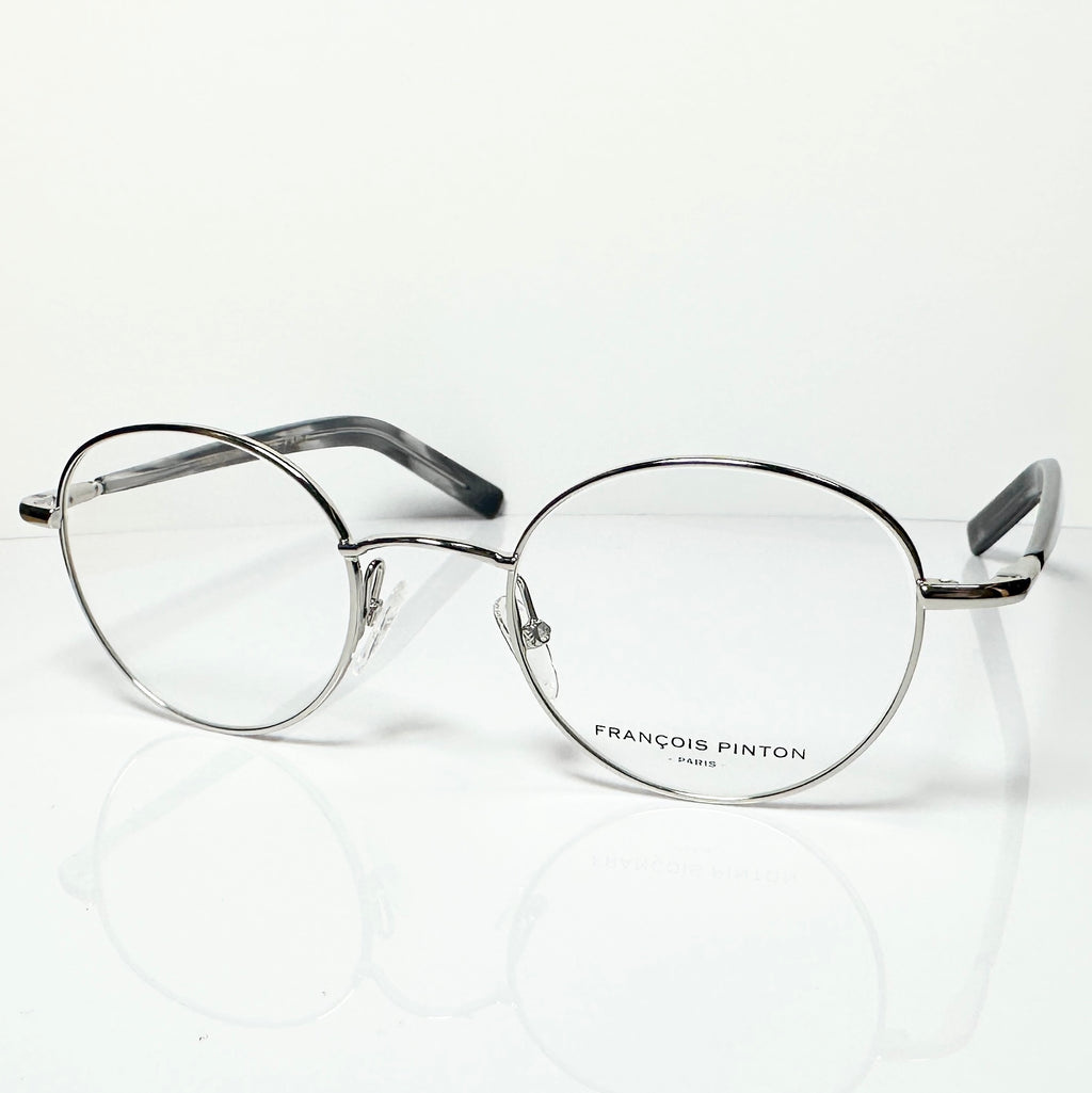 FRANCOIS PINTON HERITAGE3 IN  Eyeglasses Frames in Silver -  Authentic New