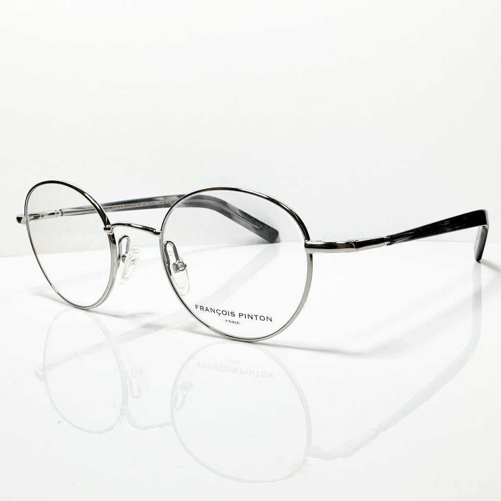 FRANCOIS PINTON HERITAGE3 IN  Eyeglasses Frames in Silver -  Authentic New