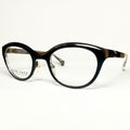 VOLTE FACE GOTTA 0062 Women's Eyeglasses Frames in Black/Horn - Authentic New