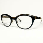 VOLTE FACE GOTTA 0062 Women's Eyeglasses Frames in Black/Horn - Authentic New