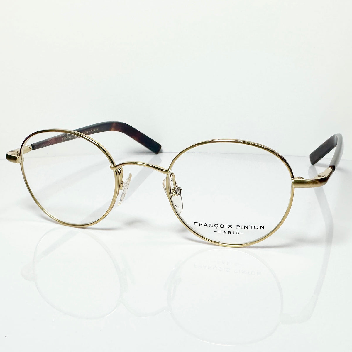 FRANCOIS PINTON HERITAGE1 EZ Eyeglasses Frames in Gold Color -  Authentic New