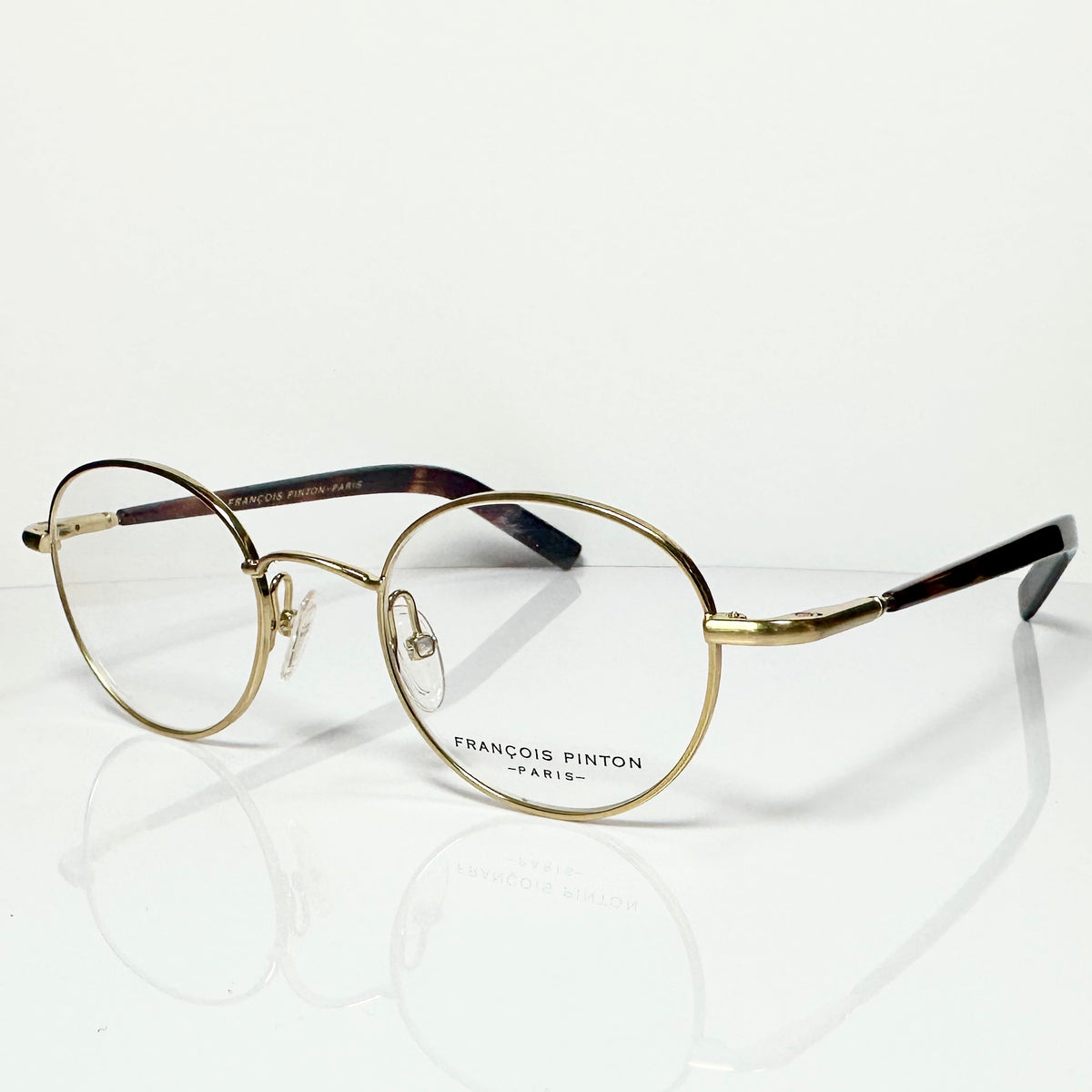 FRANCOIS PINTON HERITAGE1 EZ Eyeglasses Frames in Gold Color -  Authentic New