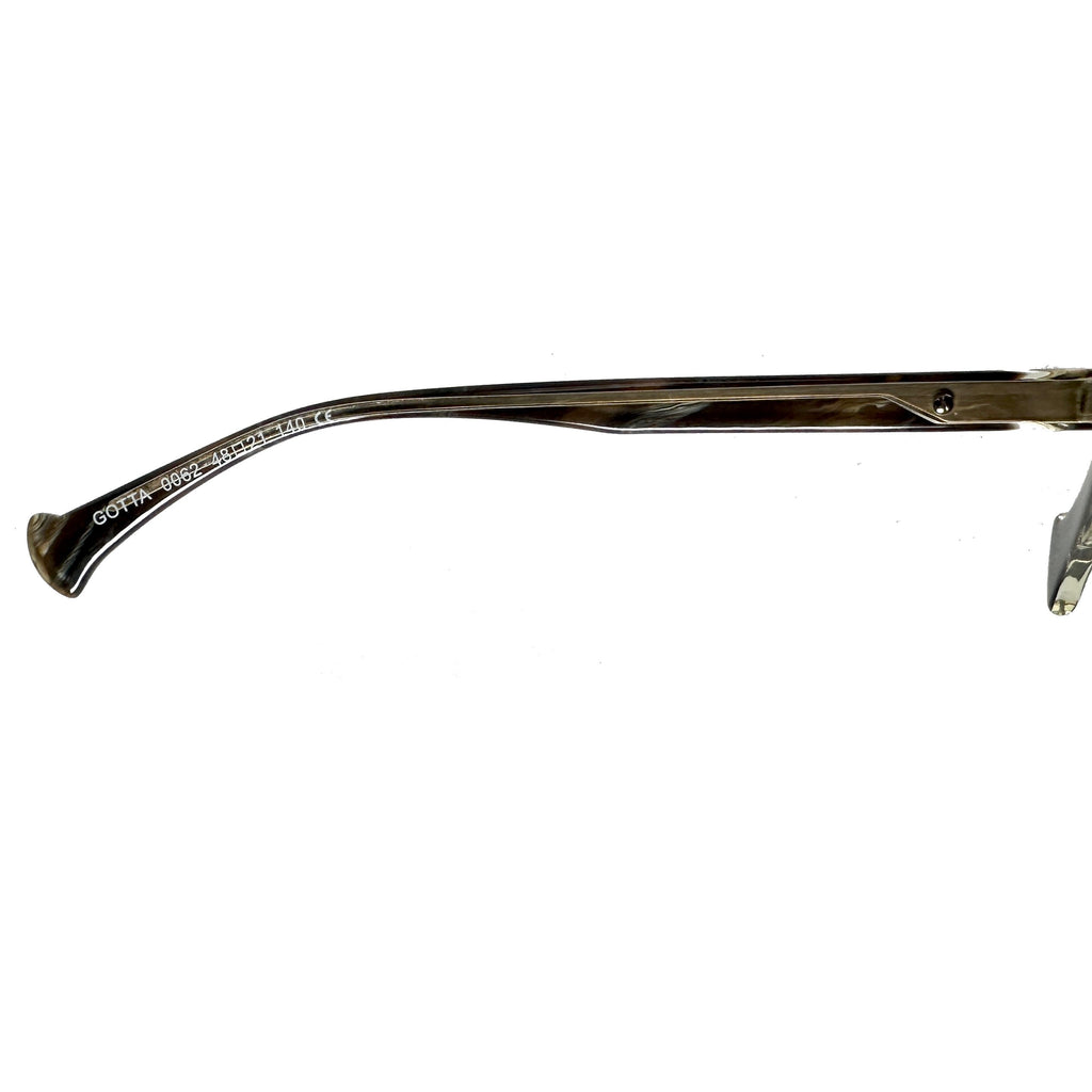 VOLTE FACE GOTTA 0062 Women's Eyeglasses Frames in Black/Horn - Authentic New