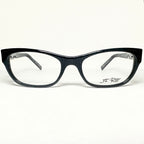 JF Rey JF1311 0055 Women's Eyeglasses Frames in Black/Gold- Authentic New