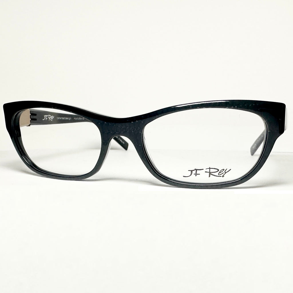 JF Rey JF1311 0055 Women's Eyeglasses Frames in Black/Gold- Authentic New