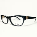 JF Rey JF1311 0055 Women's Eyeglasses Frames in Black/Gold- Authentic New