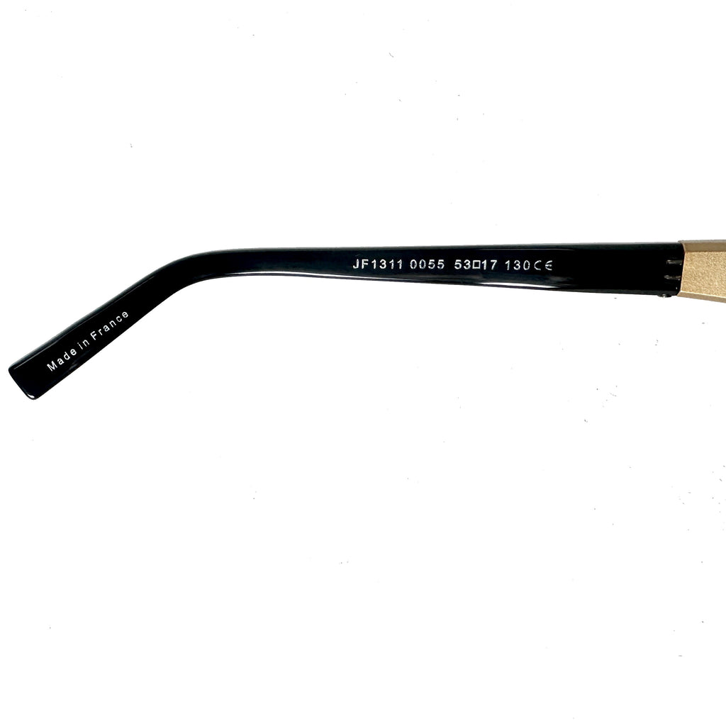 JF Rey JF1311 0055 Women's Eyeglasses Frames in Black/Gold- Authentic New