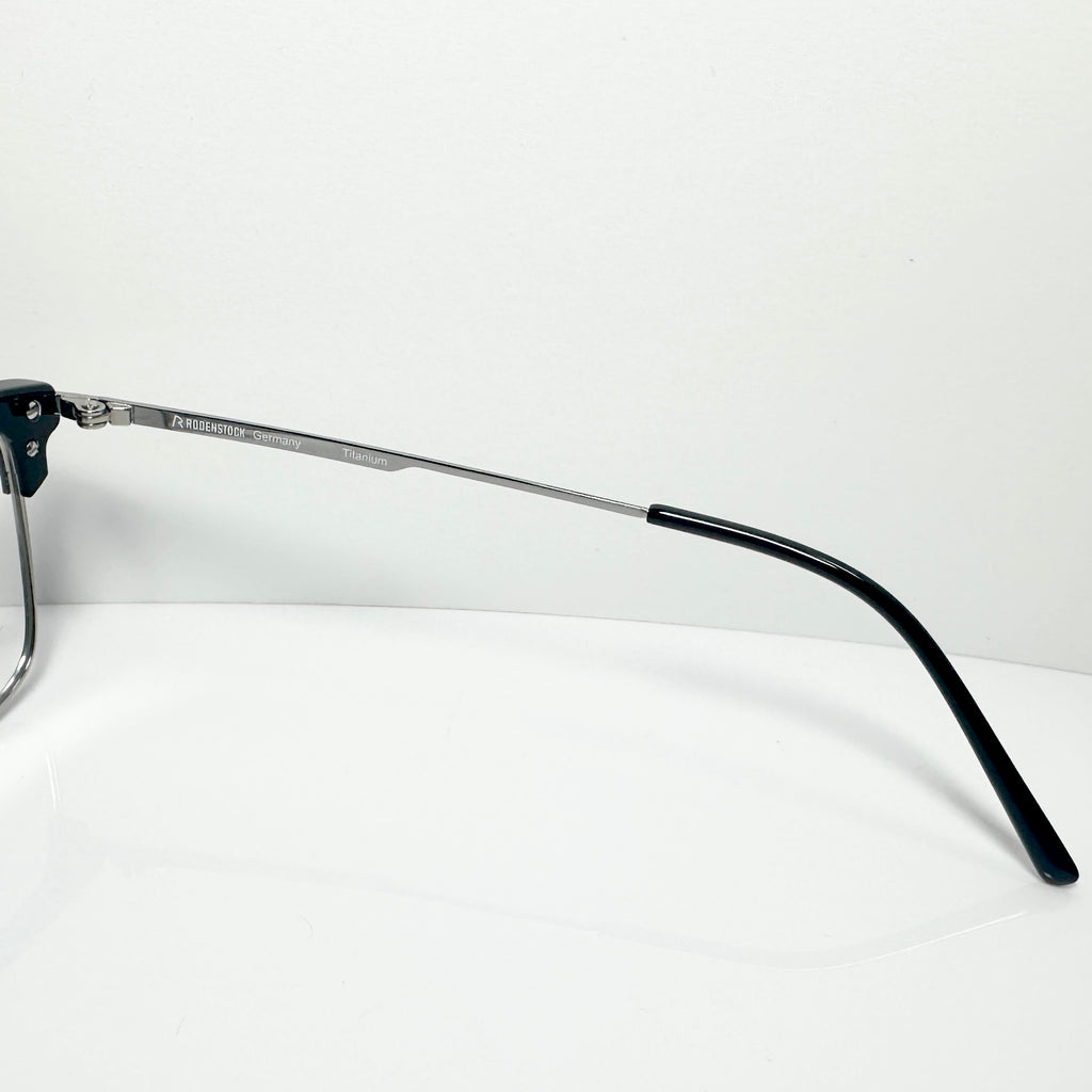 RODENSTOCK R7108 A Men's Eyeglasses Frames in Black/Silver - Authentic New