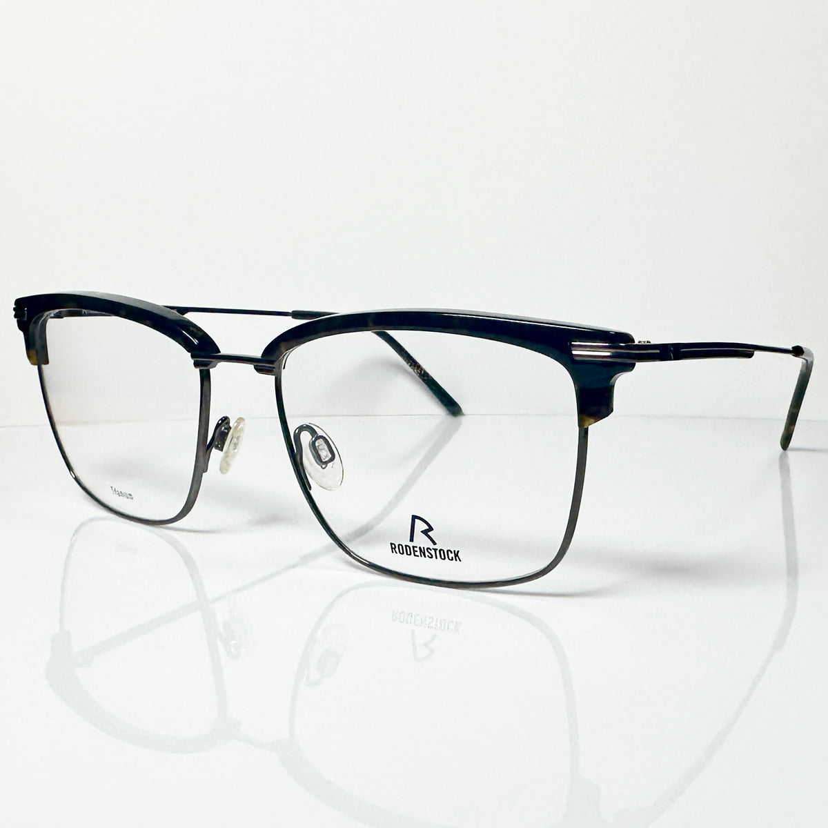 RODENSTOCK R7108 B Men's Eyeglasses Frames in Tortoise/Brown - Authentic New