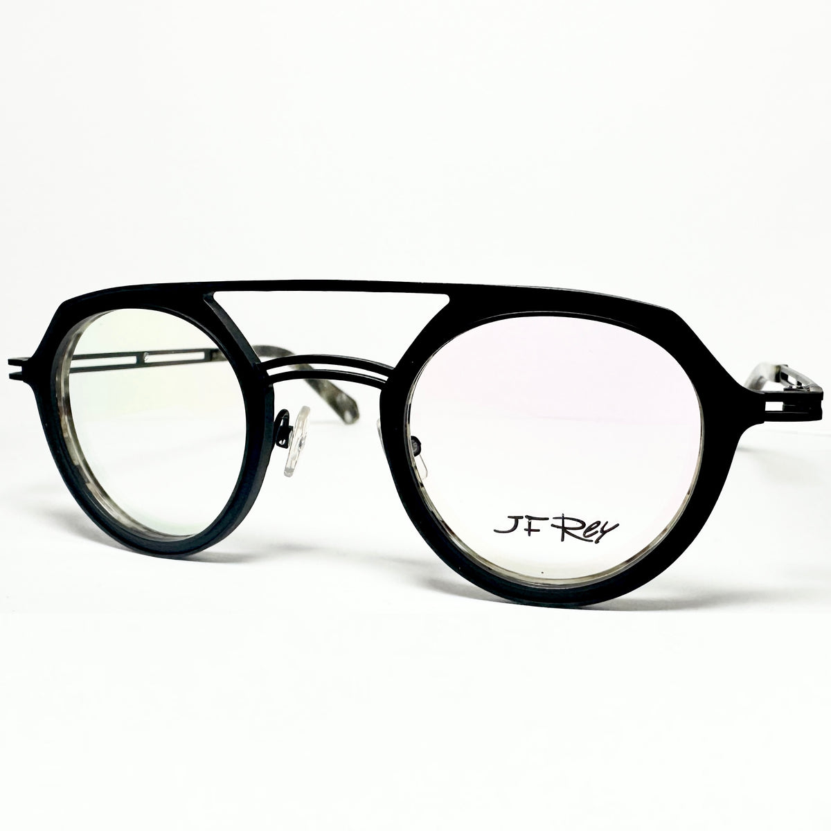JF Rey JF2752 0040 Eyeglasses Frames in Black/Green Horn - Authentic New