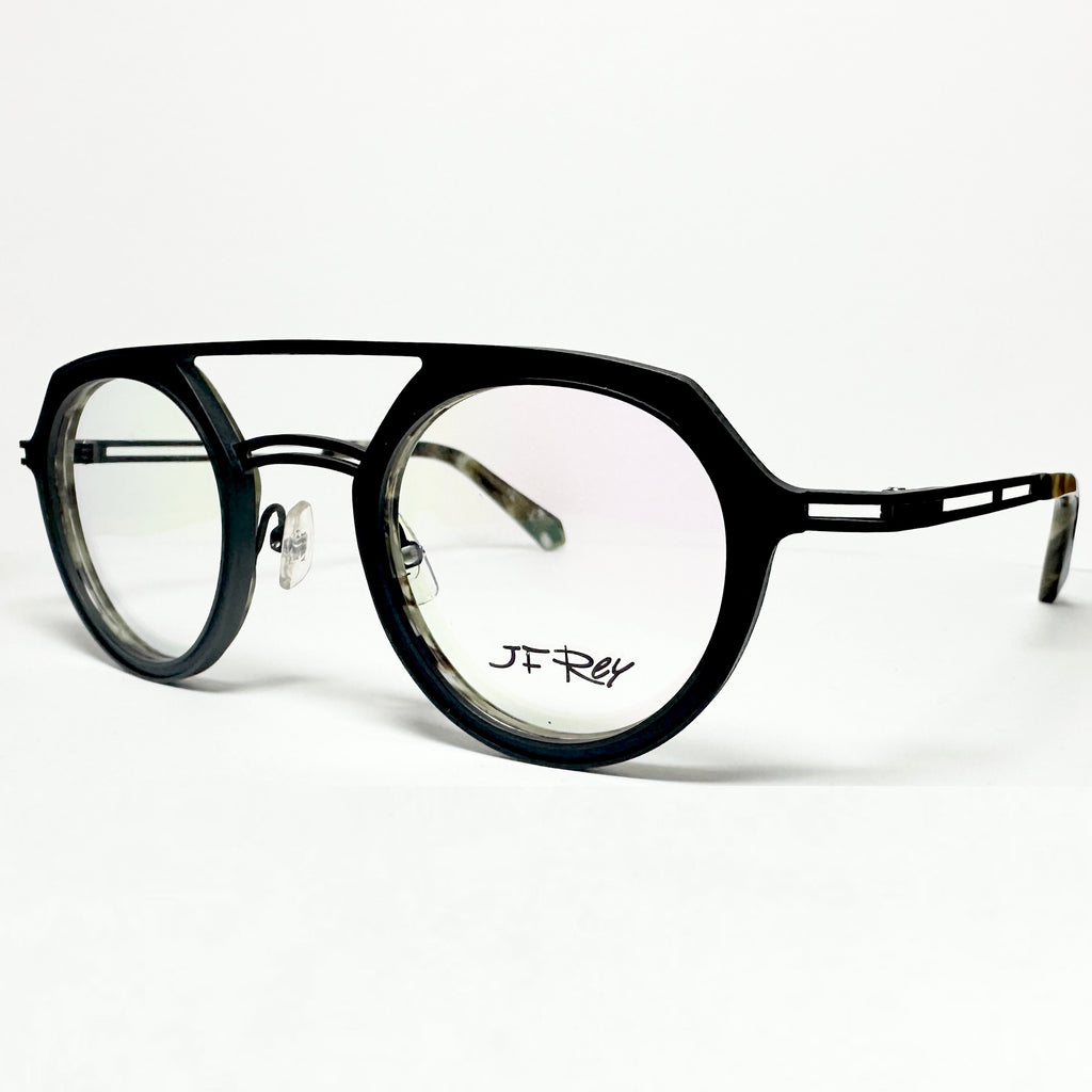 JF Rey JF2752 0040 Eyeglasses Frames in Black/Green Horn - Authentic New