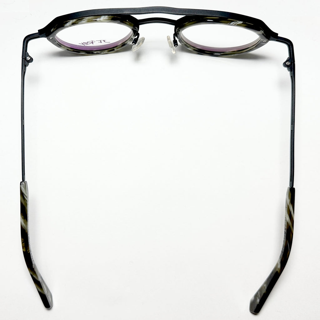 JF Rey JF2752 0040 Eyeglasses Frames in Black/Green Horn - Authentic New