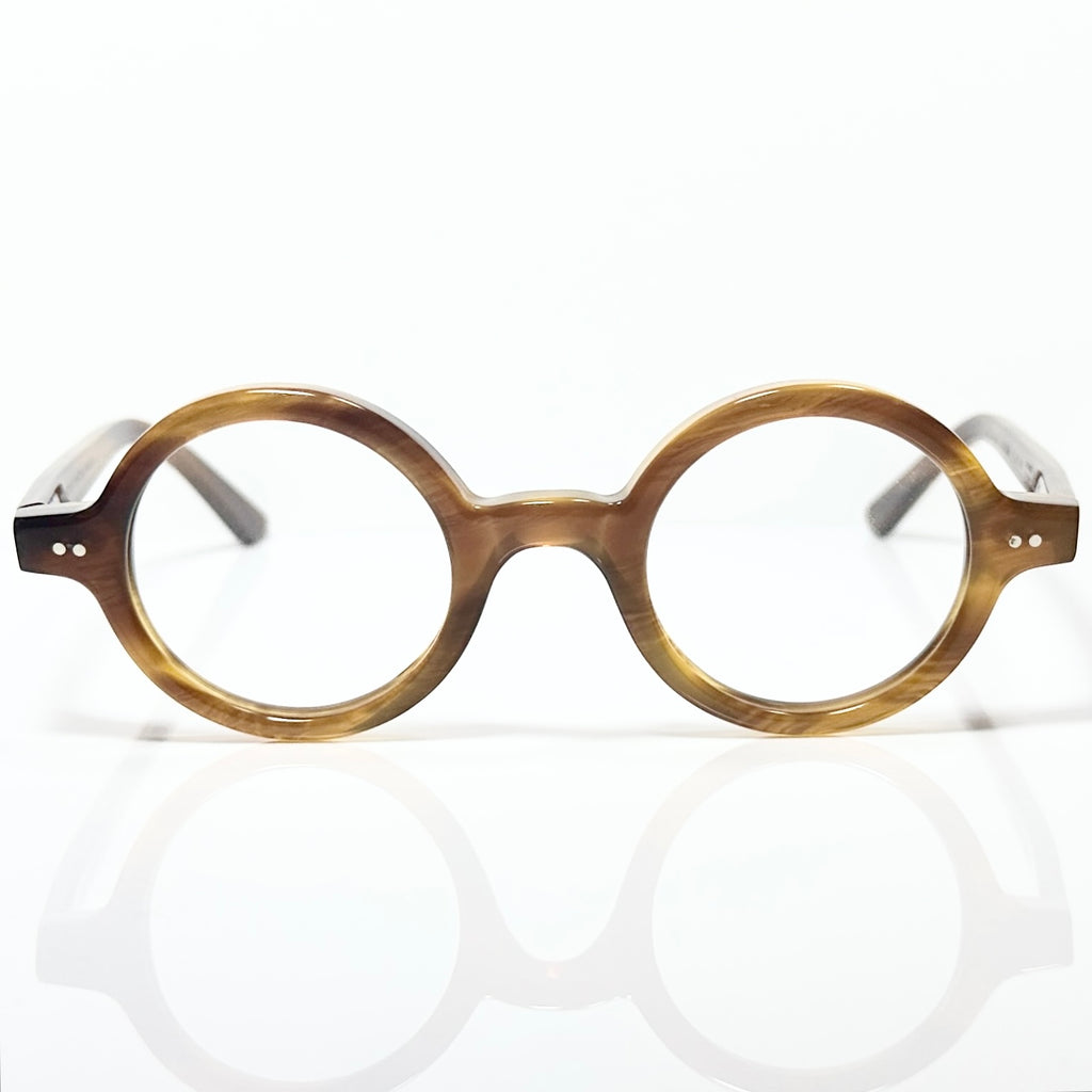 FRANCOIS PINTON CORBU MMF Round Eyeglasses Frames in Tortoise -  Authentic New