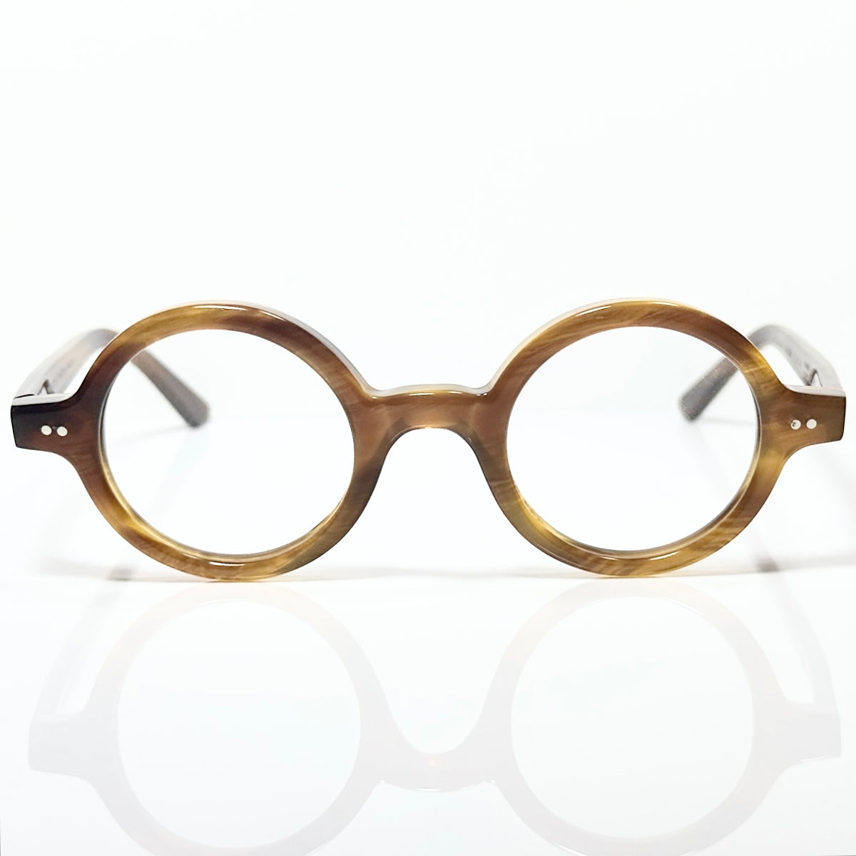 FRANCOIS PINTON CORBU MMF Round Eyeglasses Frames in Tortoise -  Authentic New