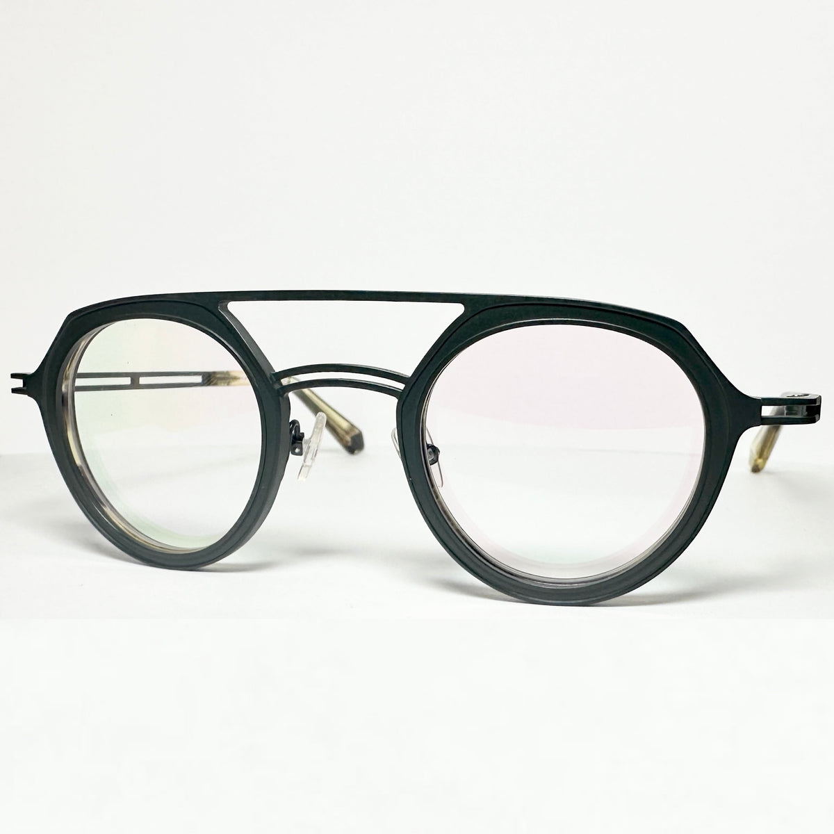 JF Rey JF2752 4590 Eyeglasses Crown Panto Frames in Khaki/Brown - Authentic New