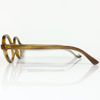 FRANCOIS PINTON CORBU MMF Round Eyeglasses Frames in Tortoise -  Authentic New