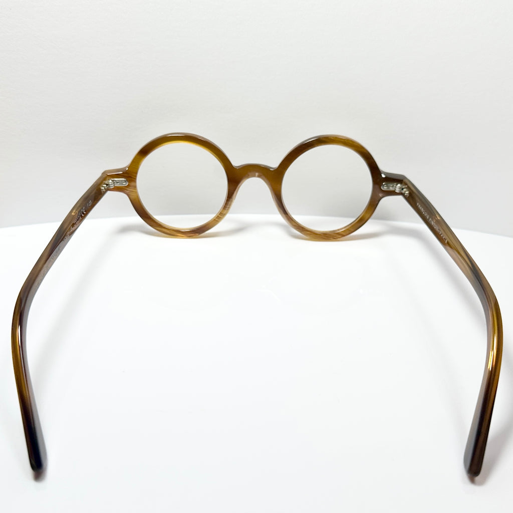 FRANCOIS PINTON CORBU MMF Round Eyeglasses Frames in Tortoise -  Authentic New