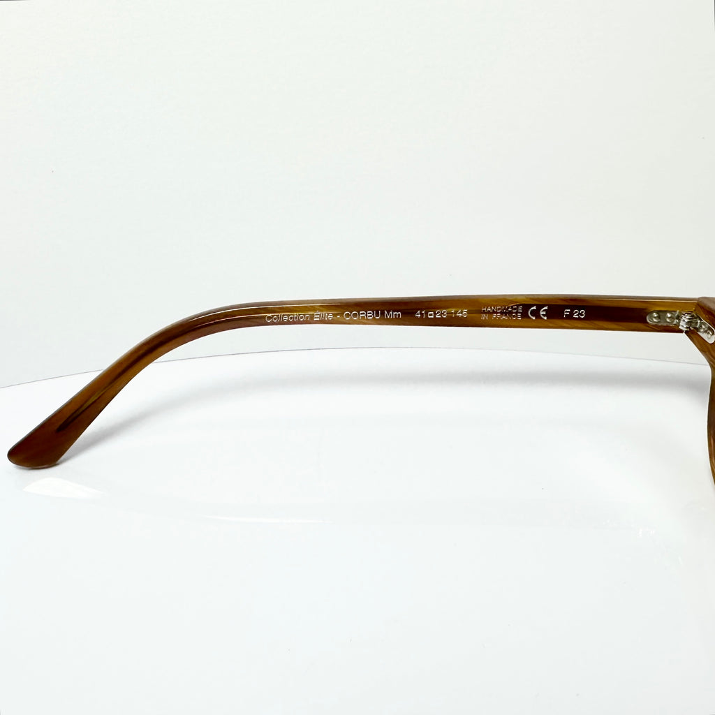 FRANCOIS PINTON CORBU MMF Round Eyeglasses Frames in Tortoise -  Authentic New