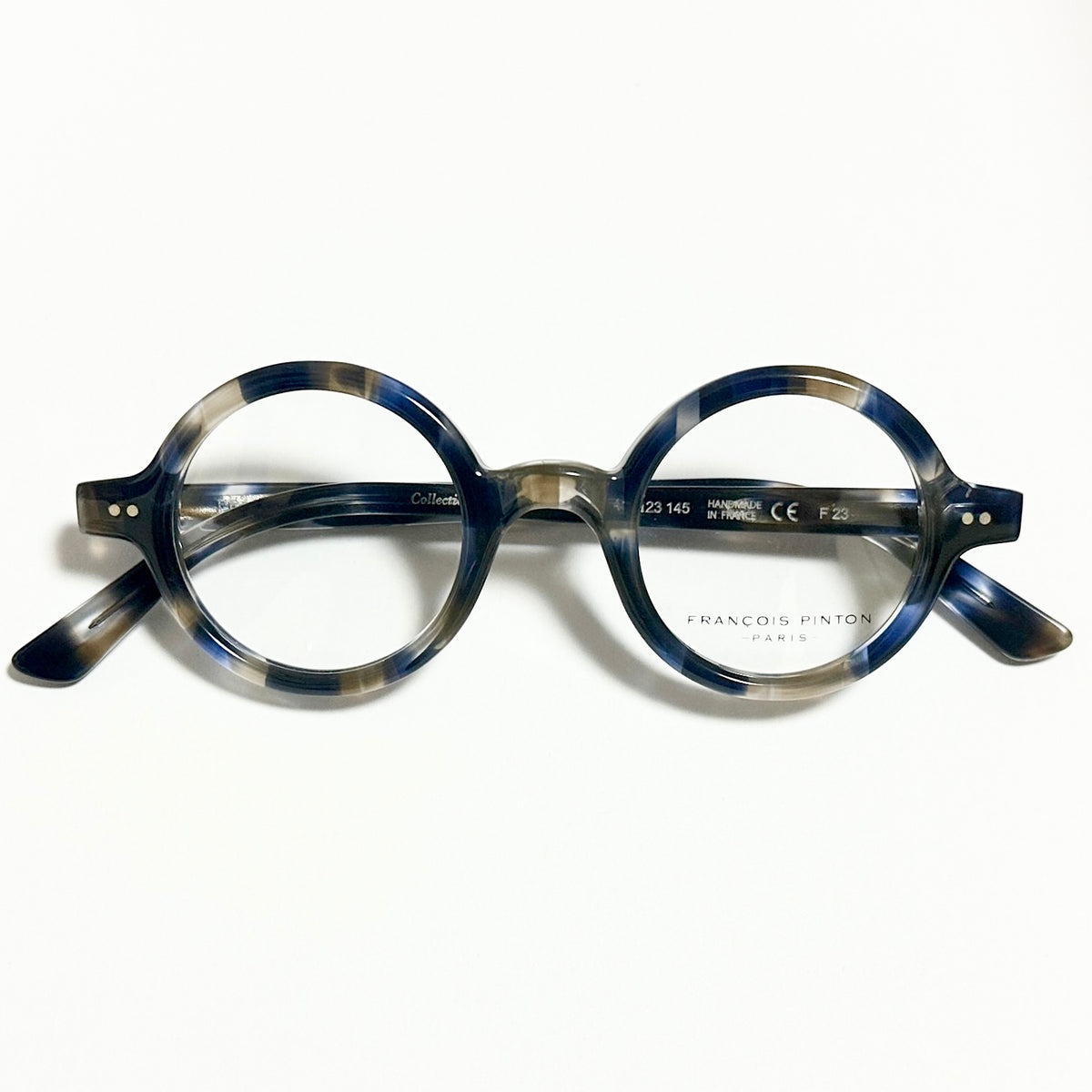 FRANCOIS PINTON CORBU MMF Round Eyeglasses Frames -  Authentic New