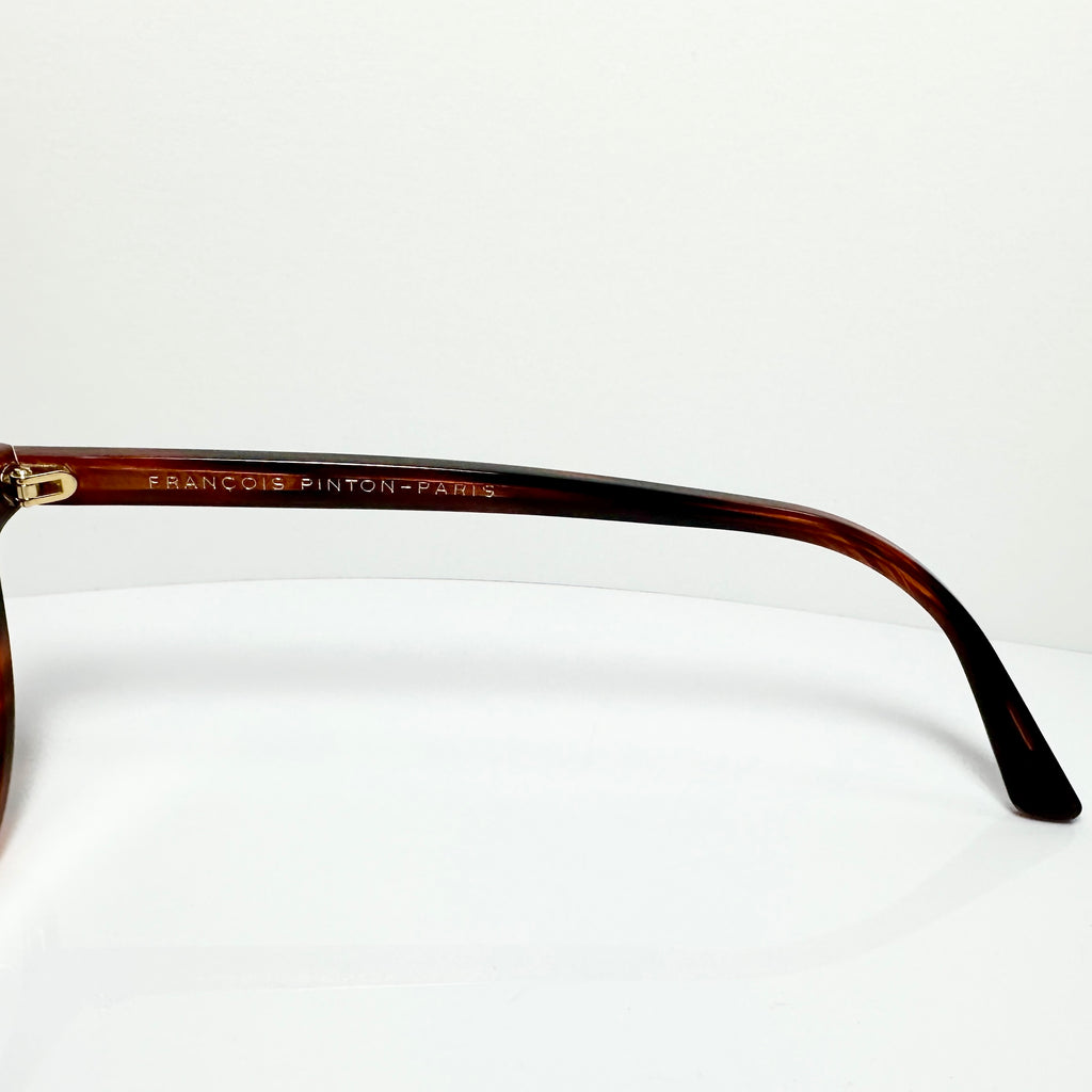 FRANCOIS PINTON Andy Mn Unisex Eyeglasses Frames in Amber - Authentic New