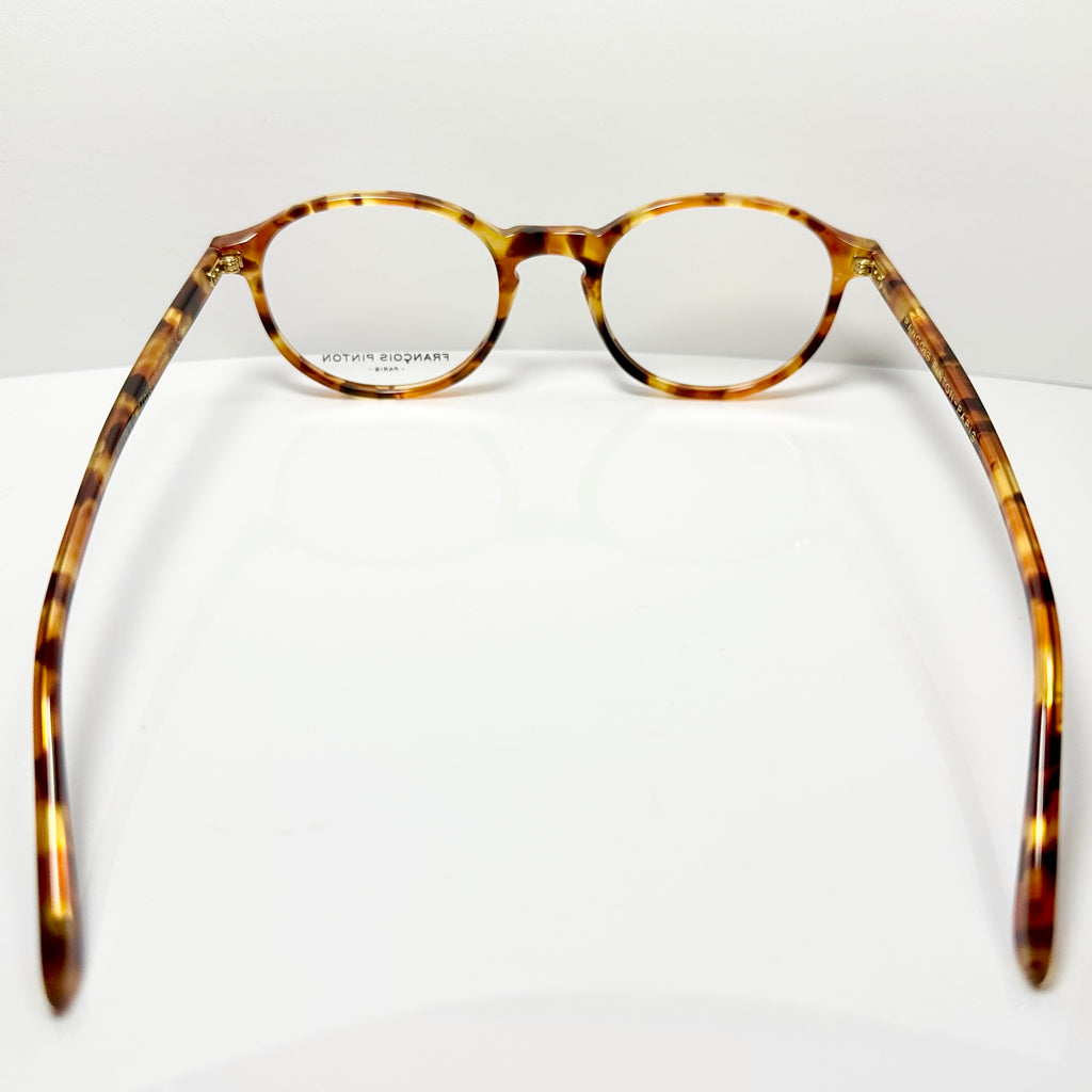 FRANCOIS PINTON TRAVEL1 ZZ Round Eyeglasses Frames in Tortoise -  Authentic New