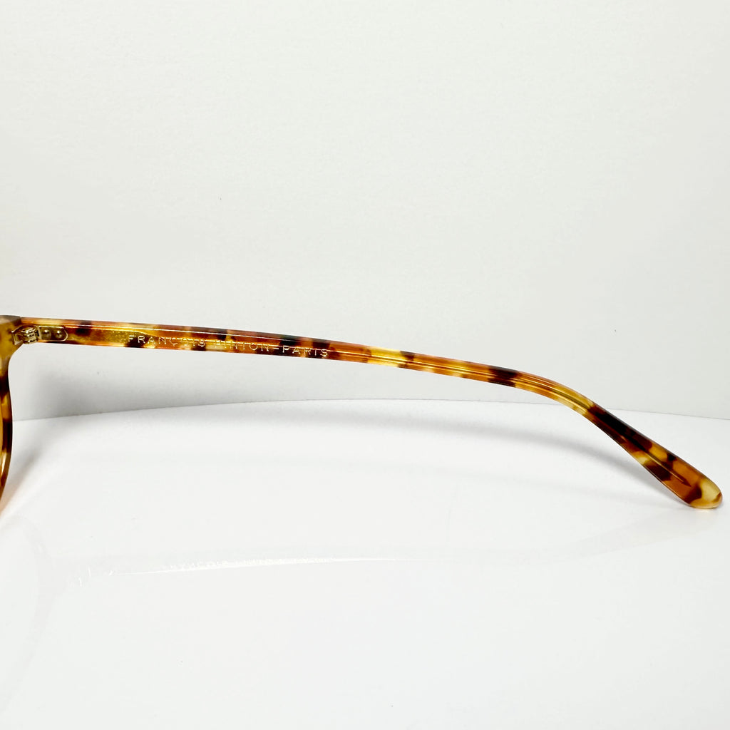 FRANCOIS PINTON TRAVEL1 ZZ Round Eyeglasses Frames in Tortoise -  Authentic New