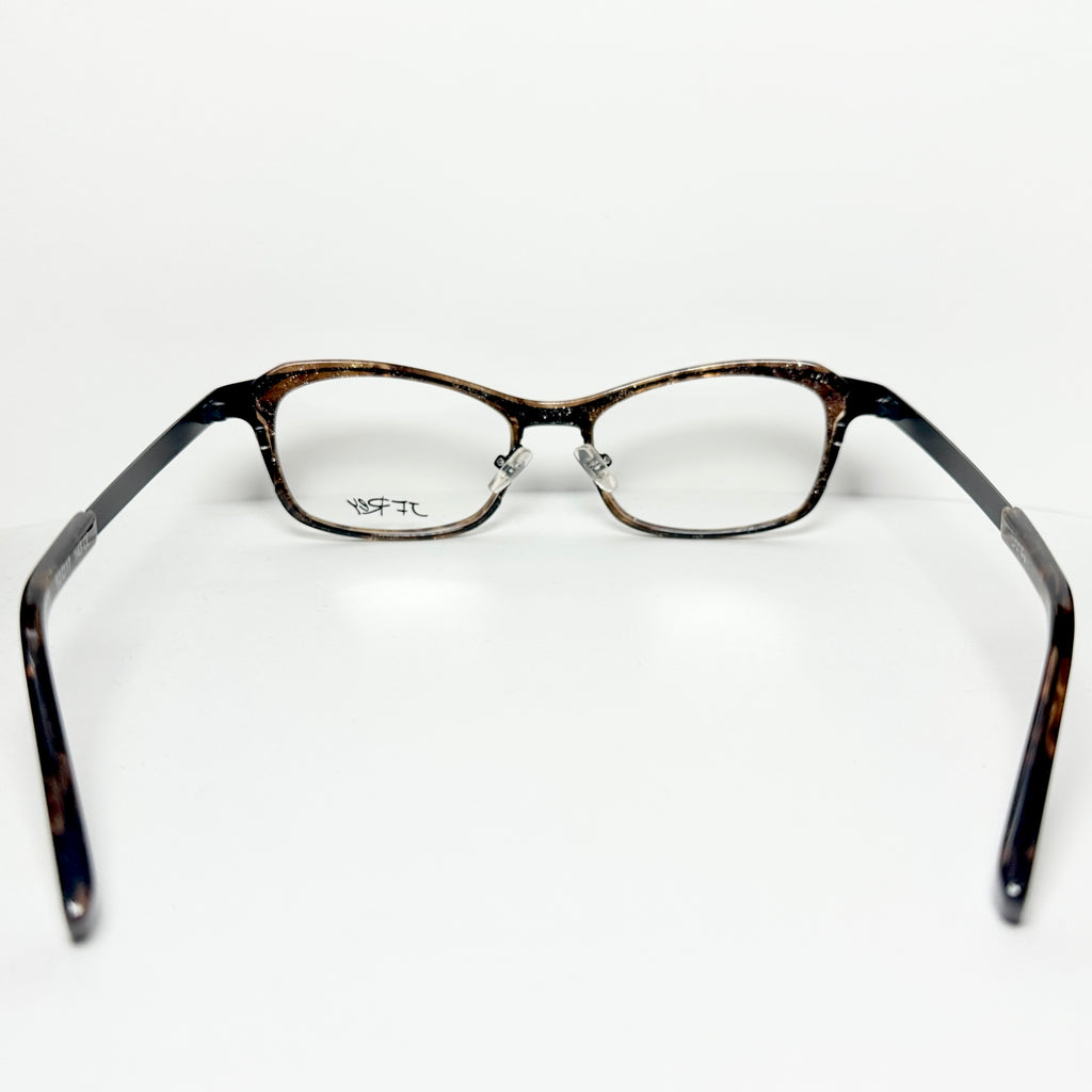 JF Rey JF2653 9300 Women's Eyeglasses Frames in Brown Spangles - Authentic New