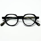 FRANCOIS PINTON HAUSMANN 4 Ni Unisex Eyeglasses Frames in Black - Authentic New