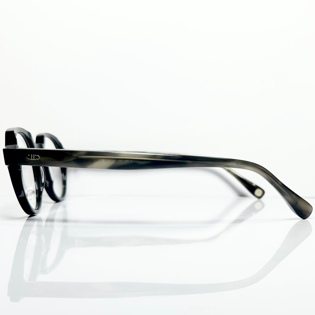 FRANCOIS PINTON HAUSMANN 4 Ni Unisex Eyeglasses Frames in Black - Authentic New