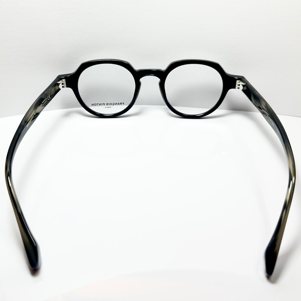 FRANCOIS PINTON HAUSMANN 4 Ni Unisex Eyeglasses Frames in Black - Authentic New