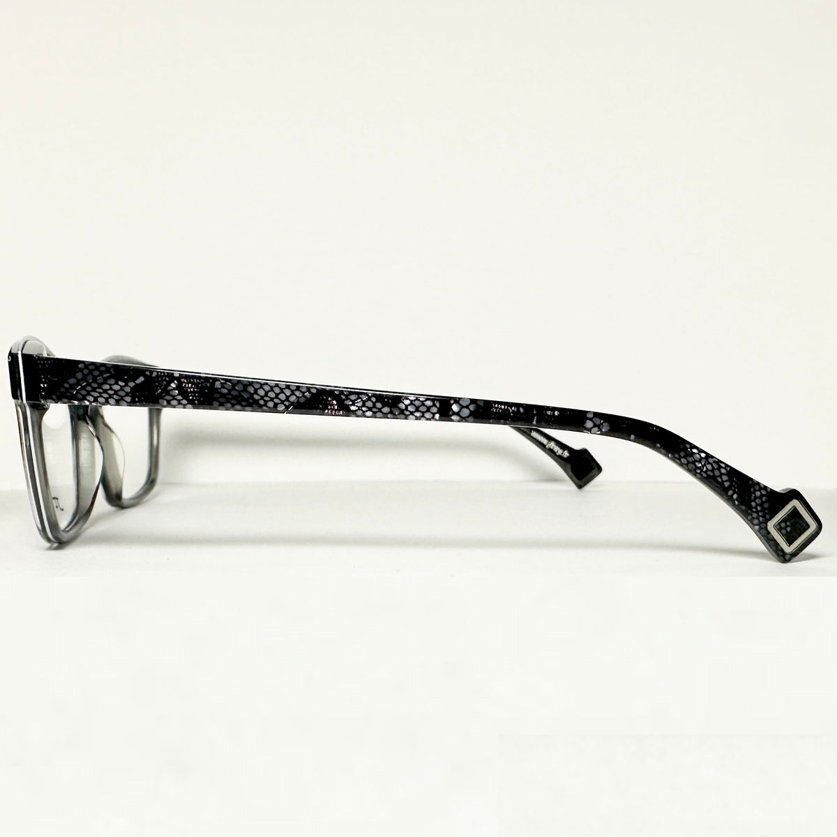 JF Rey JF1344 0010 Eyeglasses Frames in Black Silver/ Fishnet- Authentic New