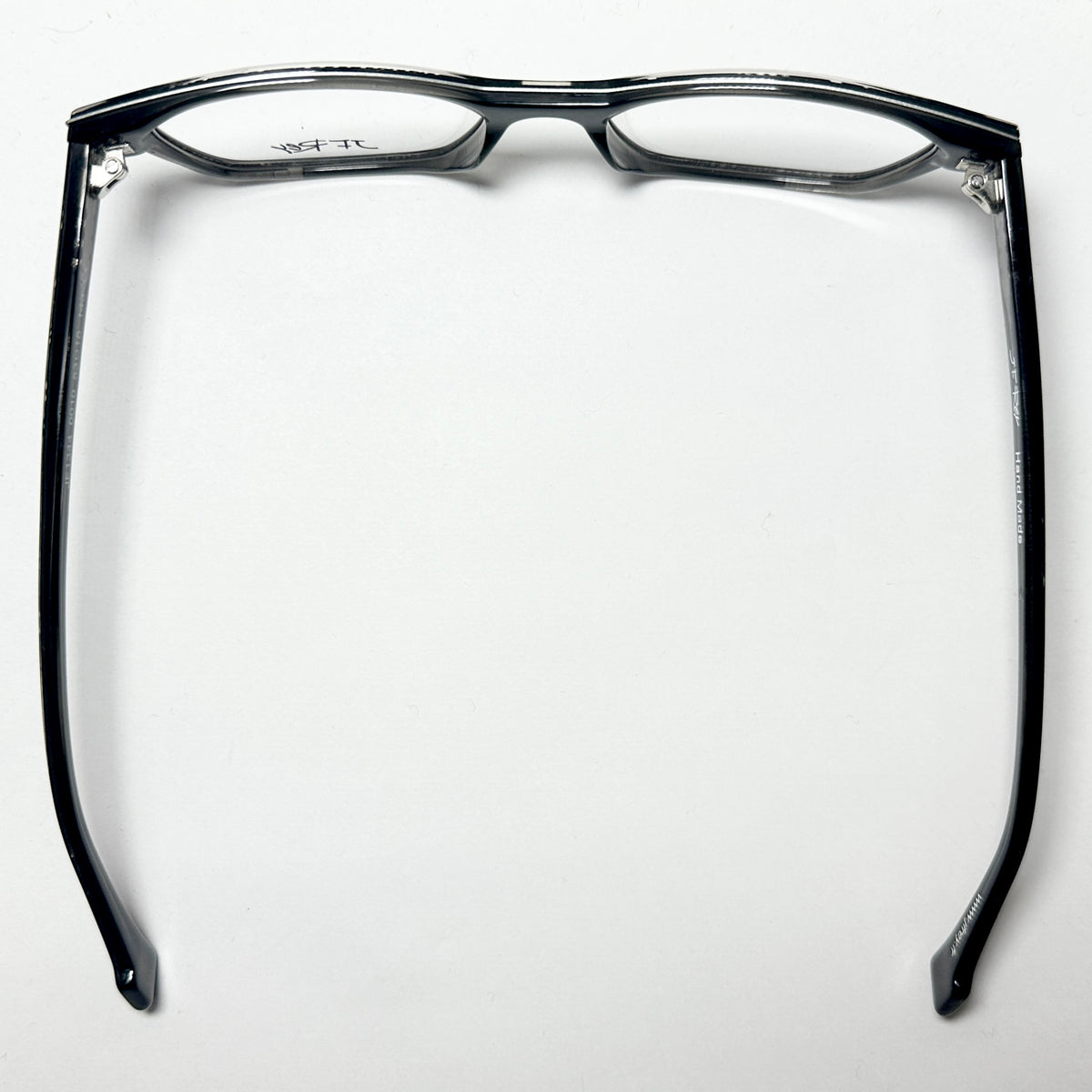 JF Rey JF1344 0010 Eyeglasses Frames in Black Silver/ Fishnet- Authentic New