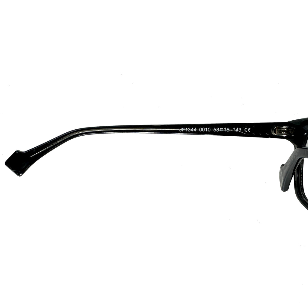 JF Rey JF1344 0010 Eyeglasses Frames in Black Silver/ Fishnet- Authentic New