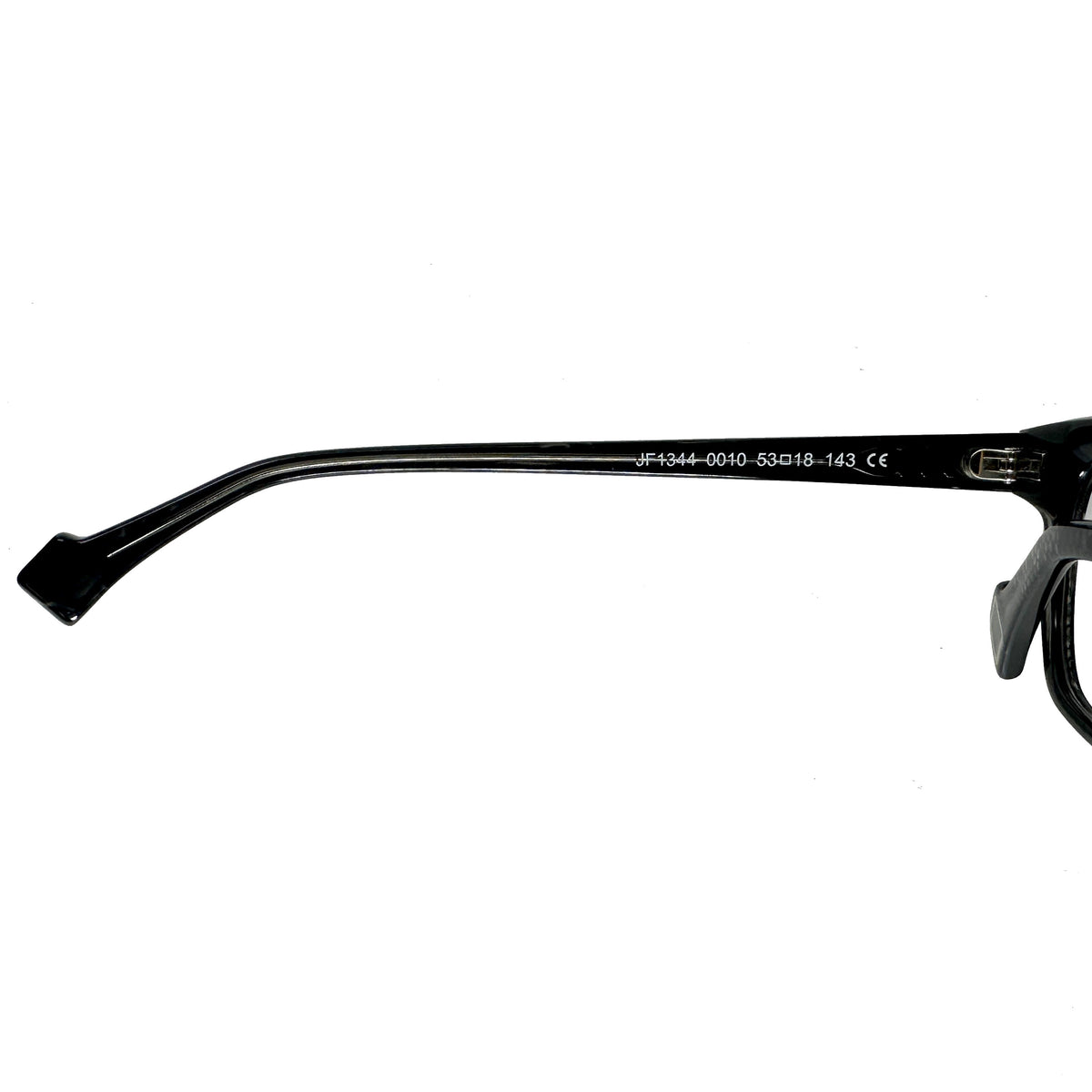 JF Rey JF1344 0010 Eyeglasses Frames in Black Silver/ Fishnet- Authentic New